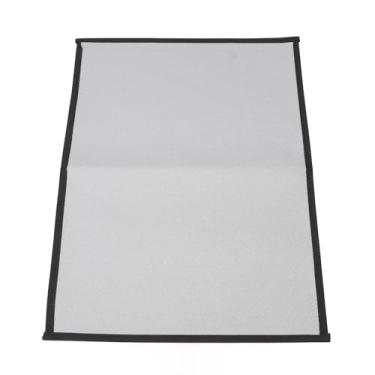 Imagem de Esteira de Lareira, Tapete de Churrasco Quadrado de Pano de Fibra de Vidro Resistente Ao Calor para Lareira, Portátil para Piquenique (L)