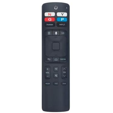 Imagem de Allimity Substituição de controle remoto de comando de voz ERF3I69V para VU Smart QLED 4K Ultra HD TV 43UT 50UT 55UT 65UT e VU Cinema TV 55LX 65LX e Hisense Smart TV HX43A6100FUW HX55A6106FUW