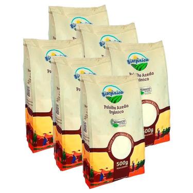 Imagem de Kit 6X: Polvilho Azedo Orgânico Biorgânica 500G