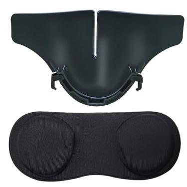 Imagem de TNE Protetor de lente para fone de ouvido Oculus Quest 2 VR | Capa protetora à prova de poeira anti-riscos e lentes macias para Quest, Oculus Rift S e HP Reverb G2 Sistema de jogos de realidade virtual (preto)