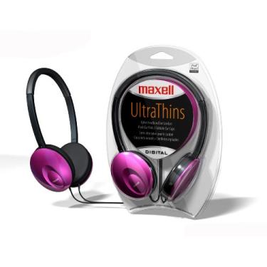 Imagem de Maxell Fones de ouvido ultrafinos 190246 (vermelho)