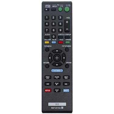 Imagem de Novo controle remoto de substituição RMT-B115A para DVD Player Sony Blu-Ray Disc BDP-S380 BDP-BX38 BDP-S280 BDP-S480 BDP-S580 BDP-BX58 BDPS380 BDPBX38 BDPS280 BDPS480 BDPS580 BDPBX58