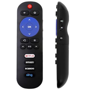 Imagem de Controle remoto RC280 com chave de transmissão Netflix CBS aplicável para TCL Roku TV 55FS3850 55US5800 65US5800 43FP110 49FP110 32FS3700 32FS4610R 32S800 32S850 28S30505050 32S3 05 40S305 43S305 65S405 43S405 49S405