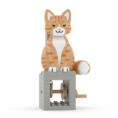 Imagem de JEKCA Orange Tabby Cat | Automata Series | Plastic Building Blocks | Age 14+
