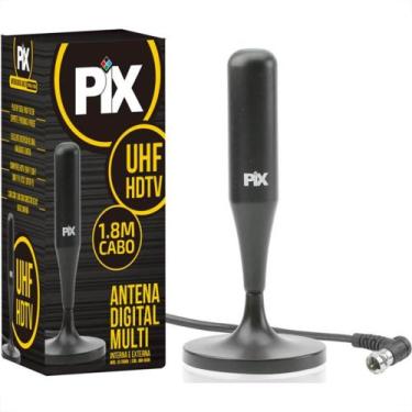 Imagem de Antena Digital Pix Interna Ima Cabo 1,80m 008-9506 - SANTANA PIX
