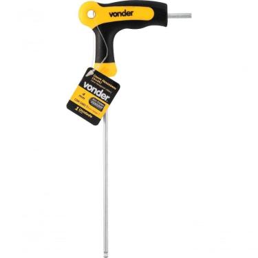 Imagem de Chave Allen Abaulada 4,0mm Com Cabo T Vonder