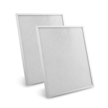 Imagem de Filtro de poste 50000293-002 adequado para modelos de filtro de ar eletrônico Honeywell F300E F50F F300A F58F, substituição do filtro de ar 40,6 cm x 31,8 cm, filtragem ultrafina de 5 camadas