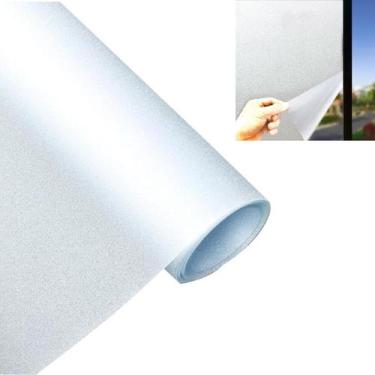 Imagem de Adesivo Jateado Box Banheiro Janela Vidro 10m Envelopamento - Chinatow