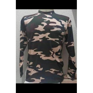 Imagem de Camisa UV camuflada masculina - By mega moda, GG