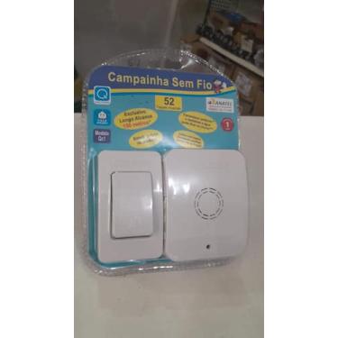 Imagem de Campainha sem fio 42 toques musical modo qc1 - ANATEL 