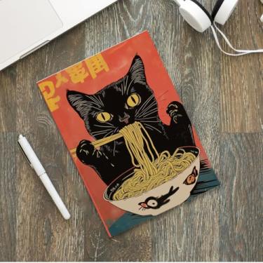 Imagem de Caderno de gato de capa macia, caderno para anotações, agenda, agenda, diário de viagem, coisas de gato, presentes para amantes de gatos-36