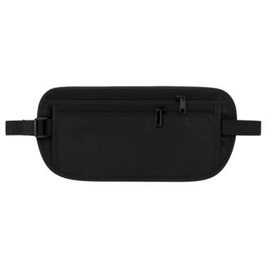 Imagem de Doleira Pochete Antifurto de Viagem Unissex 13x25 cm – Porta-Dinheiro e Documentos Slim, Ajustável e Resistente à Água