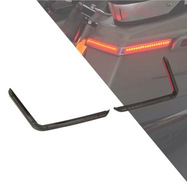 Imagem de HDBUBALUS Luzes de alforje de LED para motocicleta, refletores de seta sequenciais, adequado para Harley Touring Stree Glide Electra Glide FLTRX 2024-2025 CVO 2023 (lente smoke)