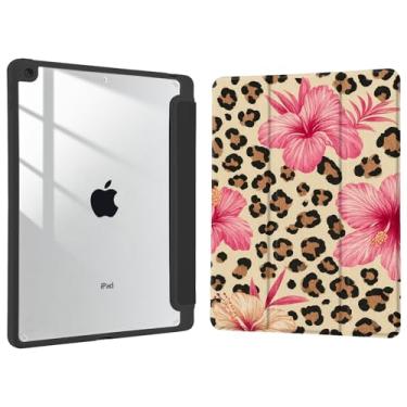 Imagem de Joyland Capa para iPad 10ª geração 27.7 cm 2022/(A16) 11ª geração 11 polegadas 2025, suporte de lápis embutido com capa à prova de choque, capa traseira transparente transparente, despertar/hibernar