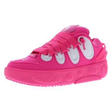 Imagem de PUMA Tênis masculino La Francé rosa com cadarço e cadarço - rosa, Rosa brilhante, 42