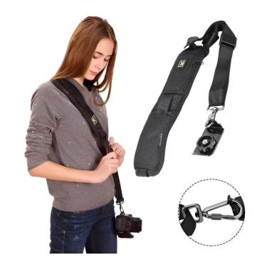 Imagem de Alça De Ombro Quick Strap Para Câmeras Dslr Nikon Canon Fuji