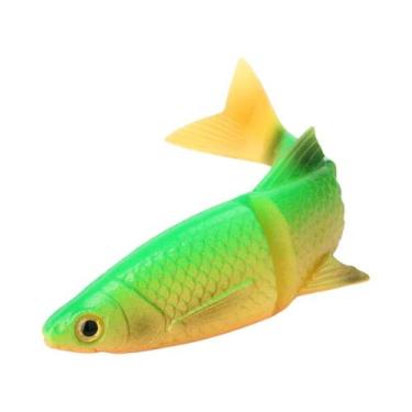 Imagem de Isca Artificial 3D Sinking Baitfish Articulada De Silicone Macio 8cm 9