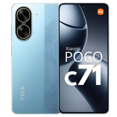 Imagem de Smartphone Xiaomi POCO C71 128GB 8GB RAM BOOST Câmera dupla 50MP Celul