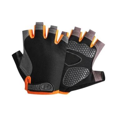 Imagem de Luvas de Ginásio Sem Dedos Antiderrapantes e Respiráveis - Para Homens