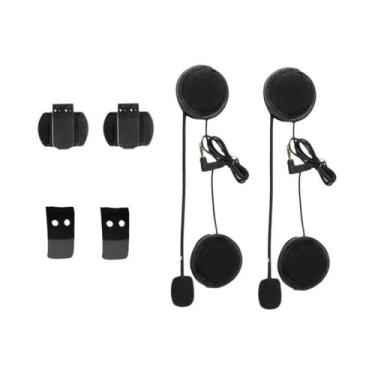 Imagem de Clipe Para Intercomunicador De Capacete De Motocicleta, Microfone E Fo