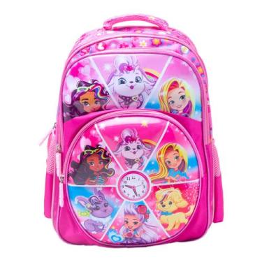 Imagem de Mochila Infantil Escolar Bolsa Infantil Passeio Resistente Impermeável