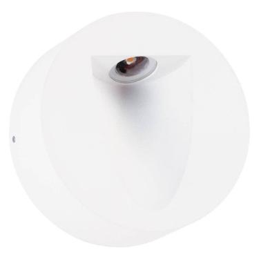 Imagem de Balizador de Led de Sobrepor Redondo Risu 1x3W Bella Iluminação Branco