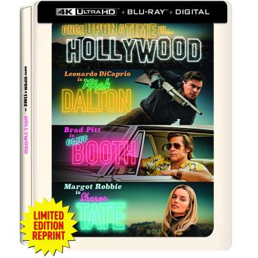 Imagem de Once Upon a Time In Hollywood (Limited Edition Steelbook) [4K UHD + Blu-ray + Digital]