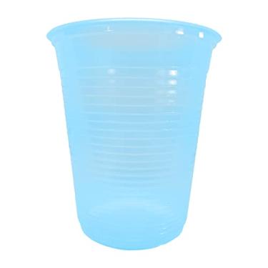 Imagem de Copo Descartável Azul Neon de Festa - 200ml - 50 Unidades