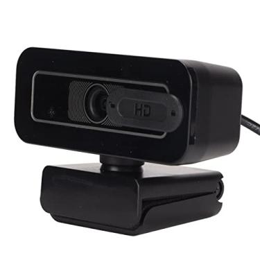 Imagem de Webcam de transmissão, ângulo de visão ajustável, câmera de computador sem microfone embutido para Win10 para OS X