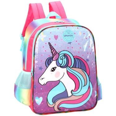 Imagem de Mochila Luxcel Up4You Unicórnio 39401 - Feminino-Feminino
