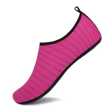 Imagem de Sapatilha de Neoprene Reforçada Areia Mar Beach Tennis Rosa Neon - 40-41