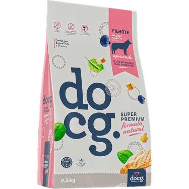 Imagem de Ração Seca docg. Frango com Batata Doce para Cães Filhotes Médio e Grande Porte - 2,5 Kg