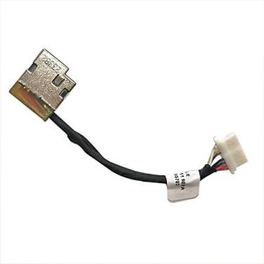 Imagem de HSSDTECH Substituição para HP 250 G7 255 G7 Laptop DC in Power Jack Cabo conector de porta de carregamento M08887-001 M01322-S75 M01322-Y75 M01322-S75 799736-Y57 799736-T57 7999736-T57 79997 736-S 57