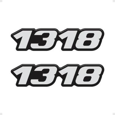 Imagem de Par Adesivos 1318 Caminhão Mb Mercedes Resinado - Genérico - SPORTINOX