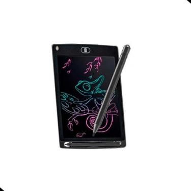 Imagem de Lousa Tablet LCD Mágico Desenho 10 Polegadas Médio - 9H, Preto