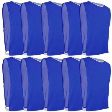 Imagem de Kit 10 Coletes de Futebol Infantil 3 a 7 Anos Esportivo Poliester - Us