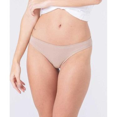 Imagem de Calcinha de algodão, modelo tanga, lisa, com proteção permanente