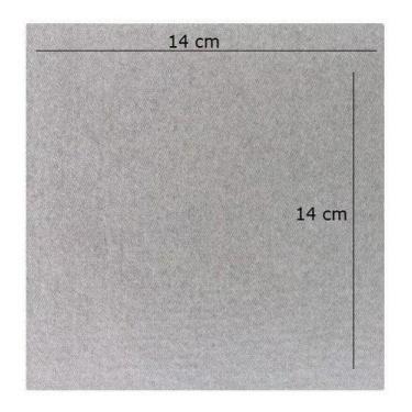 Imagem de Placa De Mica Guia De Onda Para Forno Microondas 14 X 14 Cm - UNIVERSA