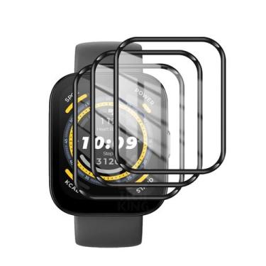 Imagem de 3uni. Película 3d Borda Curvada Compatível Com Amazfit Bip 5 - Marca c
