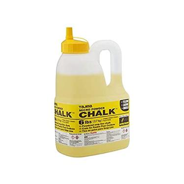 Imagem de TAJIMA Micro giz – Amarelo 2,7 kg Giz de encaixe ultrafino com garrafa durável e bocal fácil de encher – PLC2-Y2700