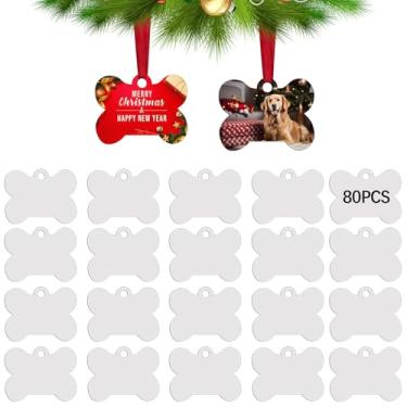 Imagem de 240 peças de chaveiro de sublimação em branco 80 peças MDF dupla face transferência de calor sublimação produtos sublimação chaveiro