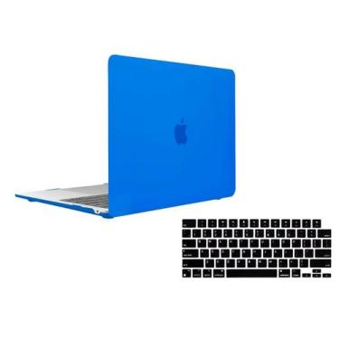 Imagem de Kit Capa Case Compativel Macbook NEW PRO 14" A2442 cor ARF + Pelicula 