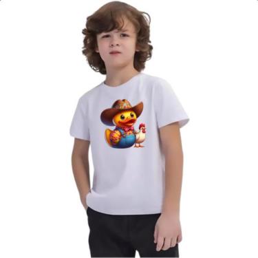 Imagem de Camiseta Infantil Patinho de borracha Fazendeiro - Alearts, 14