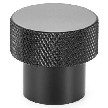 Imagem de Botões de Gabinete KOOFIZO K22 - Puxador Preto 28mm (Pacote com 10)