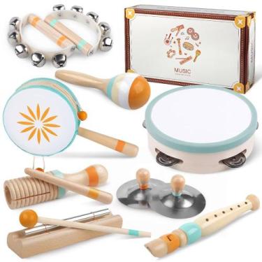 Imagem de Instrumentos Musicais Montessori Aliex para Crianças (1 a 3 anos)