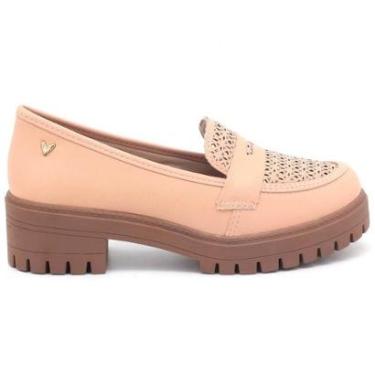 Imagem de Mocassim Mississipi Salto Baixo Tratorado Laser Feminino Q8554-Feminino