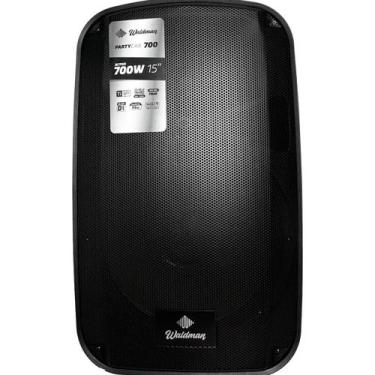 Imagem de Caixa amplificada waldman ativa c/ bateria 15 pty-700ch