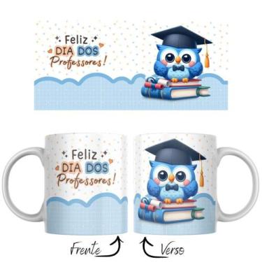 Imagem de Caneca de Porcelana Professora Professor Dia Dos Professores - Castelo