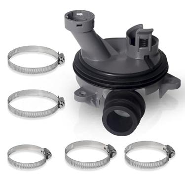 Imagem de AZ4U Kit de válvula desviadora de lava-louças WD00X25260 WD18X21678 WD19X25259 WD19X25278 compatível com GE, Whirlpool, Kenmore, Maytag, Amana, bomba de lavagem com desviador de lava-louças