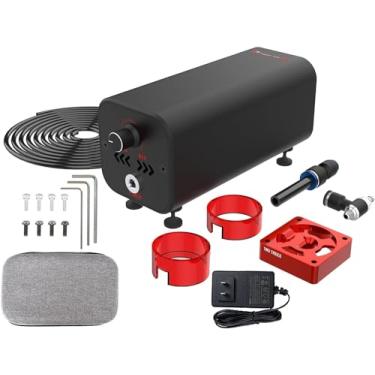 Imagem de Generic Bomba De Ar Auxiliar Para Cortador A Laser, Conjunto 36 W, Compatível Com Twotrees Tts-55 Tts-25 A5 Pro Ts2 S6 S9 Master 2 S2 Sf Le400 Reizer, Saída Máquina Corte E Gravação Em Madeira